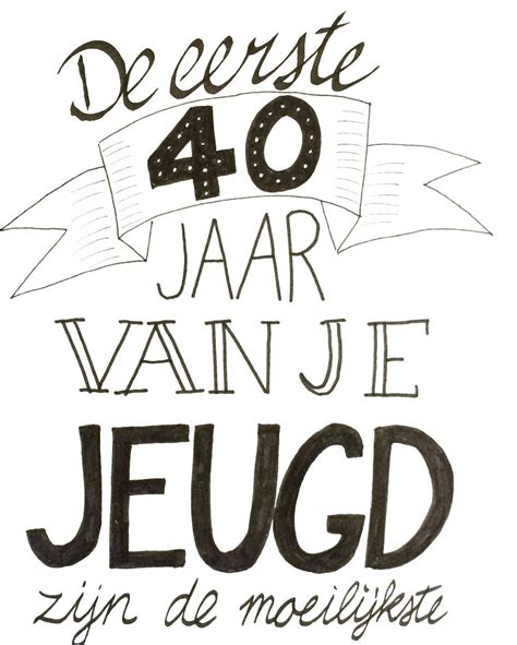 tekst man 40 jaar|Verjaardagswensen voor de 40